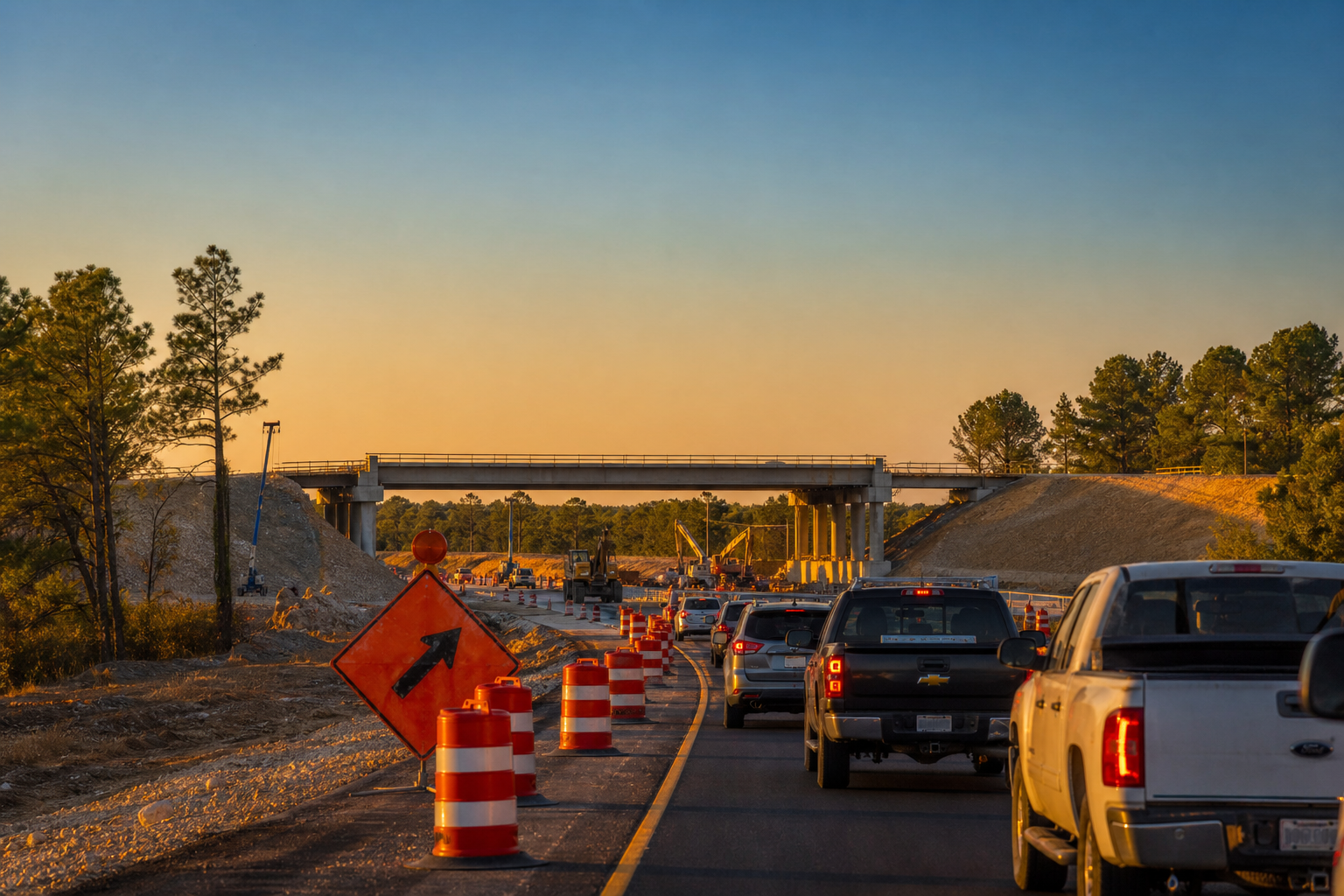 Bastrop County Road Projects and Traffic Updates for Summer 2026