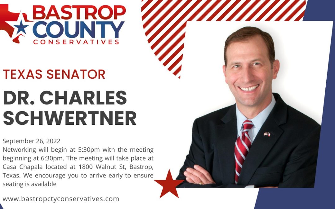 Senator Charles Schwertner