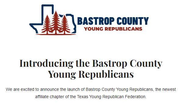 Bastrop County Young Republicans Bastrop County Conservatives