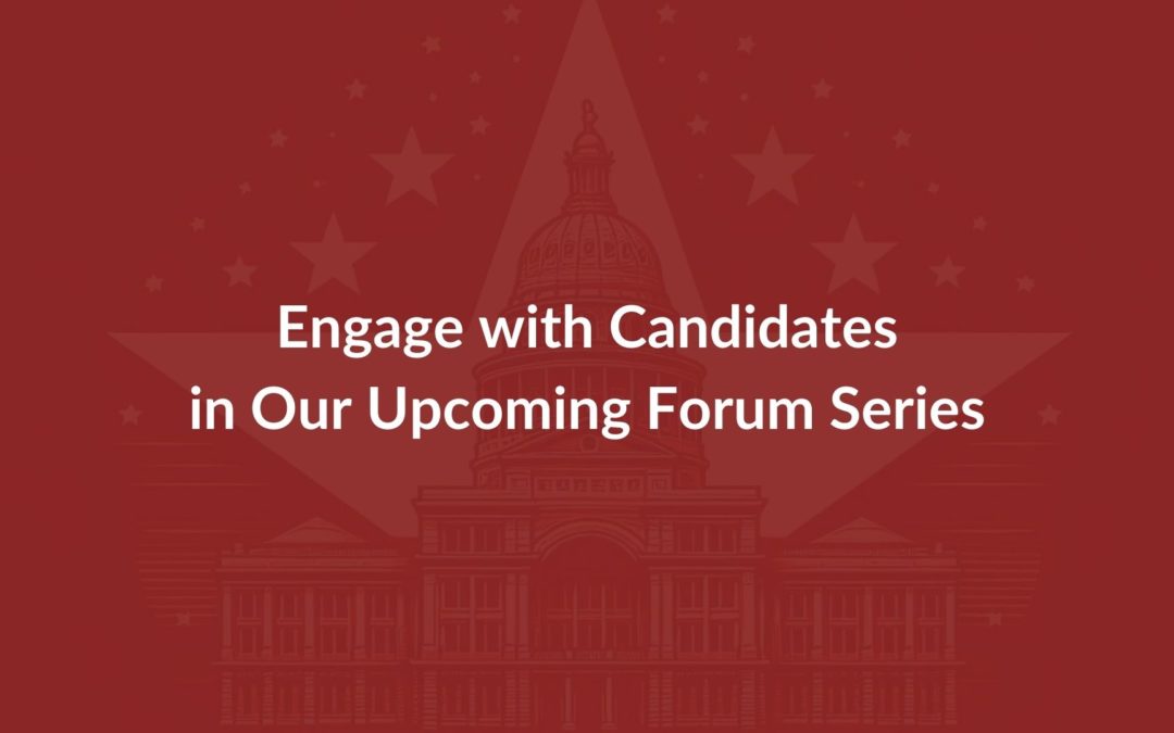 Engage with Candidates in Our Upcoming Forum Series