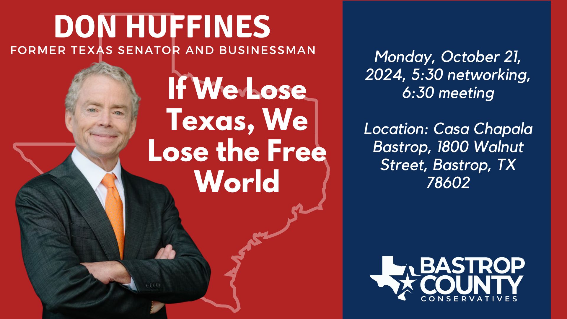 Don Huffines Former Texas Senator